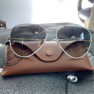 Aviator White Ray Ban